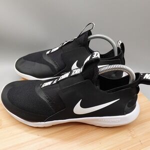 Nike Shoes 7Y Womens 8.5 Flex Runner Black White Athletic Sneakers AT4662-001